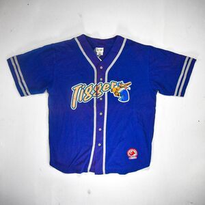 Vintage Walt Disney Tigger Baseball Jersey Shirt Embroidered - XL